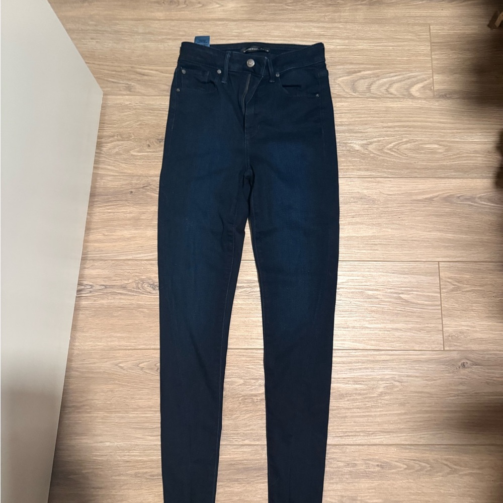 WeWoreWhat Dark Blue Skinny Jeans